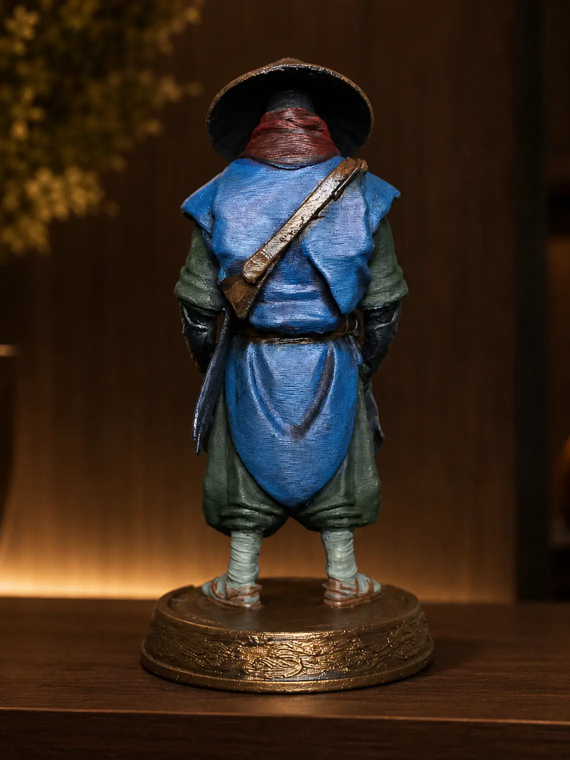 Figura Samurái Ronin 15 cm – Guerrero Errante Japonés 4