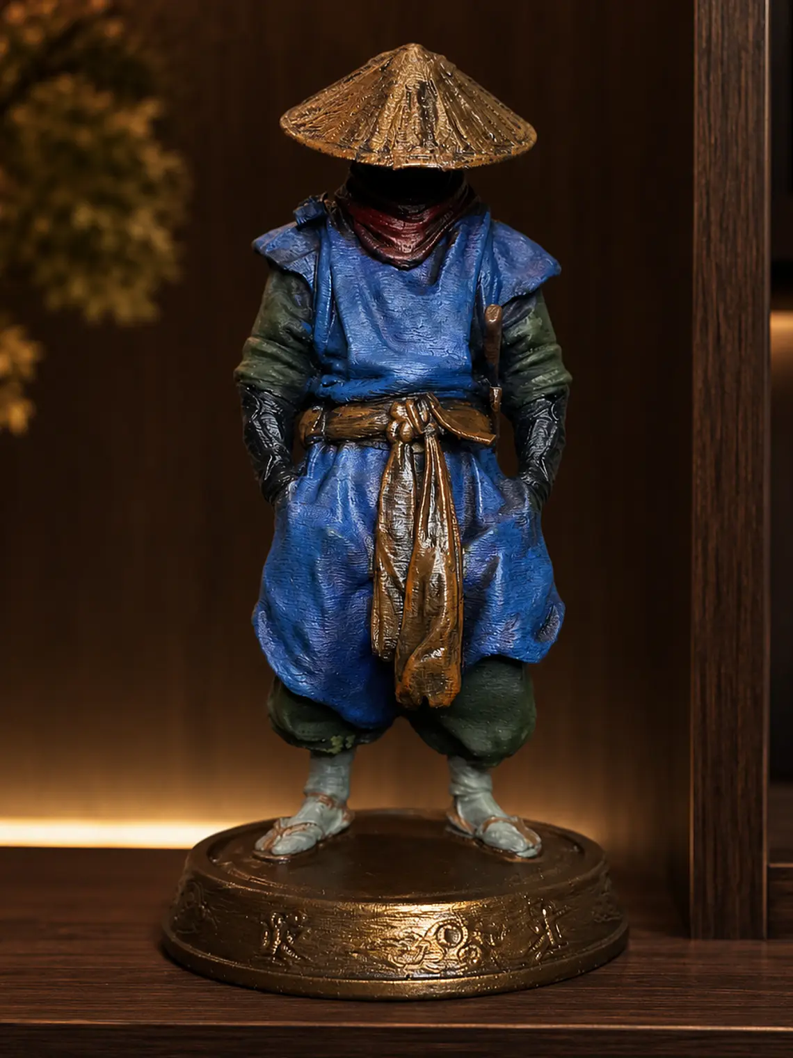 Figura Samurái Ronin 15 cm – Guerrero Errante Japonés 1