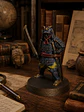 Figura Samurái Guerrero 15 cm – Armadura Azul y Dorada - Miniatura 1