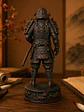 Figura Samurái Guerrero 15 cm – Acabado Cobre Envejecido - Miniatura 5