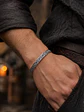 Brazalete Vikingo Jormungandr en Acero Inoxidable – Entrelazado Nórdico - Miniatura 2