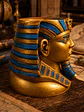 Portalápiz Faraón Egipcio 13 cm – Guardián Dorado del Nilo - Miniatura 4