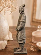 Figura Guerrero de Terracota General 23 cm – Acabado Piedra Antigua - Miniatura 3