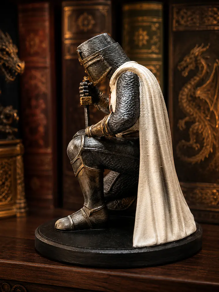 Figura Caballero Templario 15 cm – Guardián de la Cruz 4