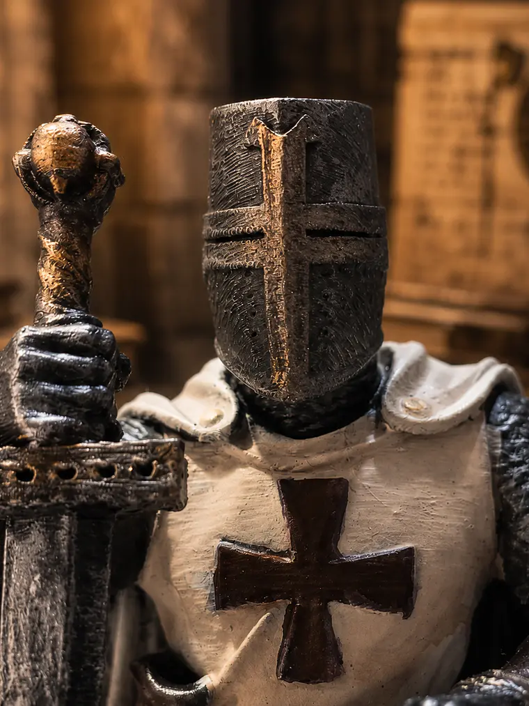 Figura Caballero Templario 15 cm – Guardián de la Cruz 2