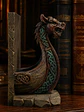 Sujetalibros Drakkar Vikingo 19 cm – Barco Dragón en 2 Piezas - Miniatura 3