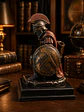 Portalápiz Espartano de Rodillas 15 cm – Acabado Envejecido - Miniatura 3