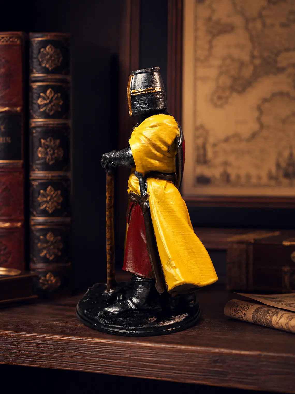 Figura Caballero Medieval con Hacha 15 cm 2