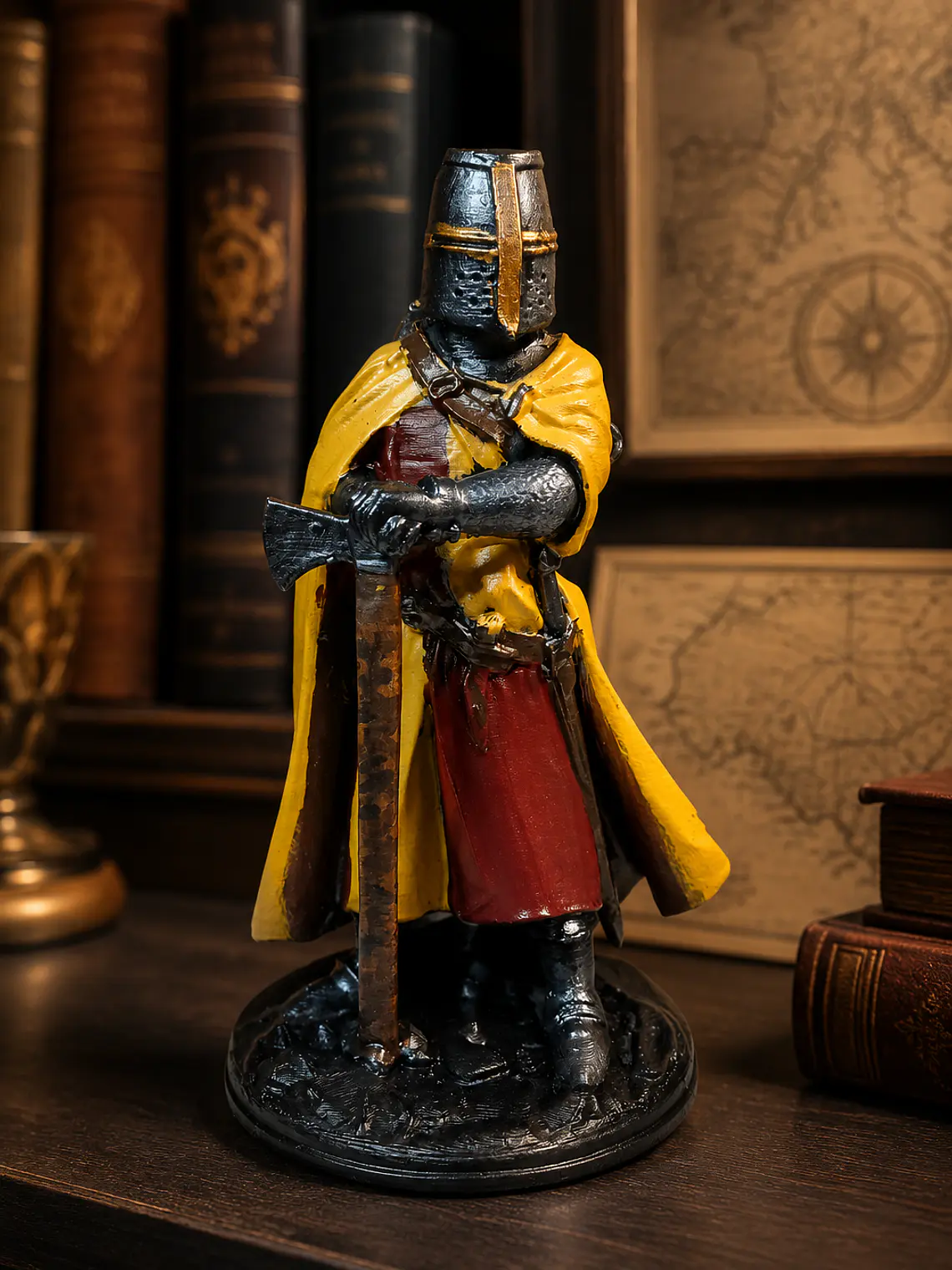 Figura Caballero Medieval con Hacha 15 cm 1