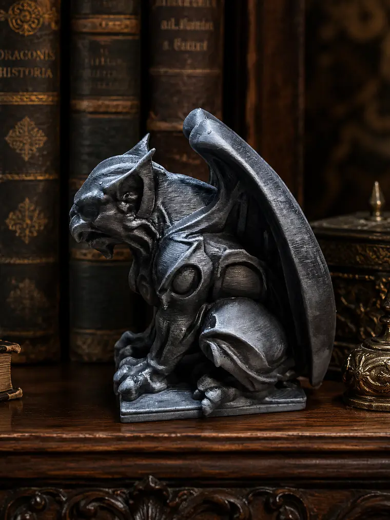Figura Gárgola Centinela – Guardián Gótico 10 cm 3