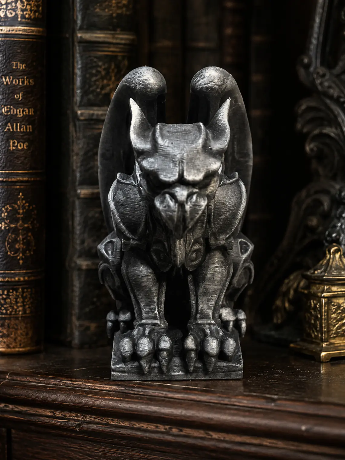 Figura Gárgola Centinela – Guardián Gótico 10 cm 1