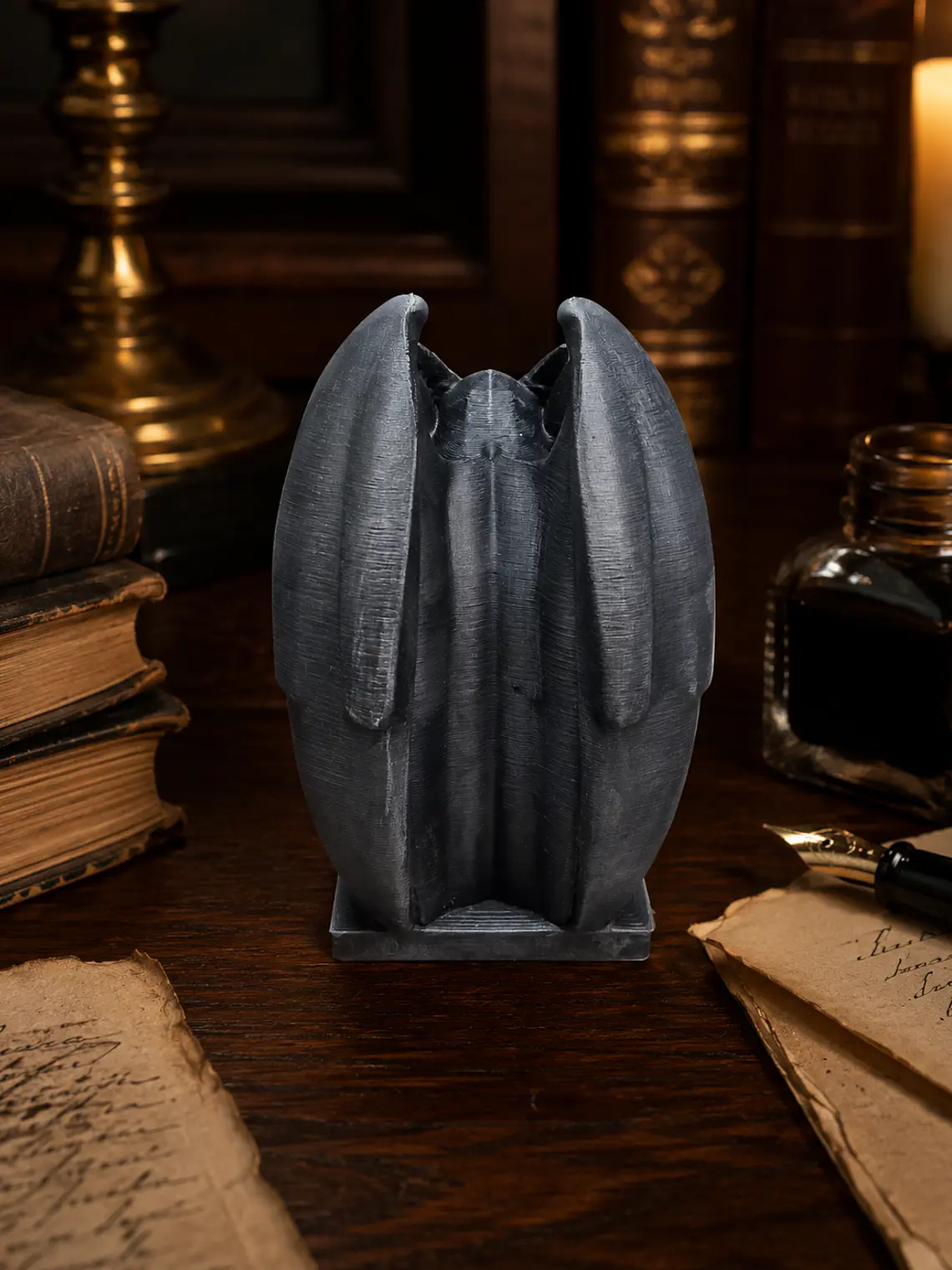 Figura Gárgola Custodio – Guardián Gótico 10 cm 4