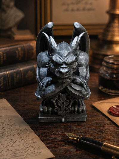 Figura Gárgola Custodio – Guardián Gótico 10 cm