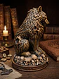 Figura Lobo del Claustro – Guardián de la Fortaleza 12 cm - Miniatura 3