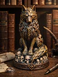 Figura Lobo del Claustro – Guardián de la Fortaleza 12 cm - Miniatura 1