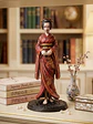 Geisha Akane – Dama Carmesí 15 cm | Kimono Rojo y Oro - Miniatura 1