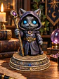 Gato Hechicero Arcano – Crónicas Felinas 14 cm | Pintado a Mano - Miniatura 1