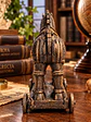Figura Caballo de Troya – Reliquia de Ilión 10 cm | Madera Envejecida - Miniatura 5