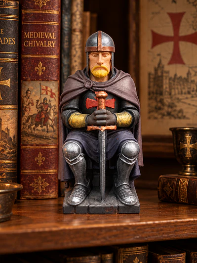 Figura Caballero Cruzado – Veterano de las Cruzadas 15 cm
