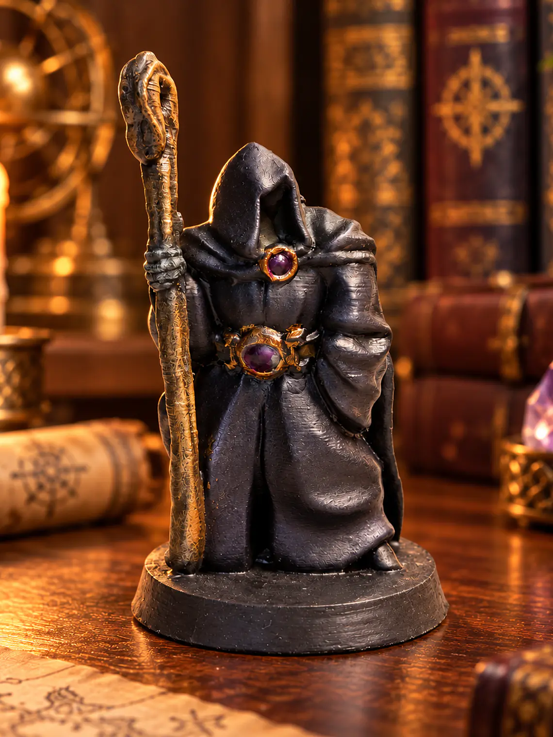 Figura Hechicero del Umbral – Custodio de la Amatista 10 cm 1