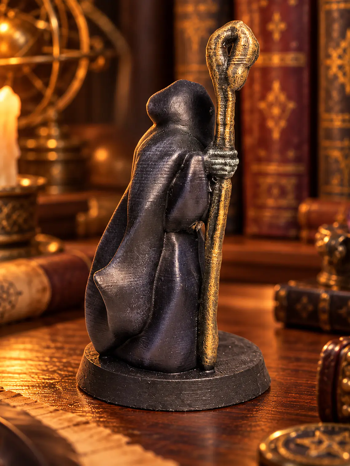 Figura Hechicero del Umbral – Custodio de la Amatista 10 cm 3