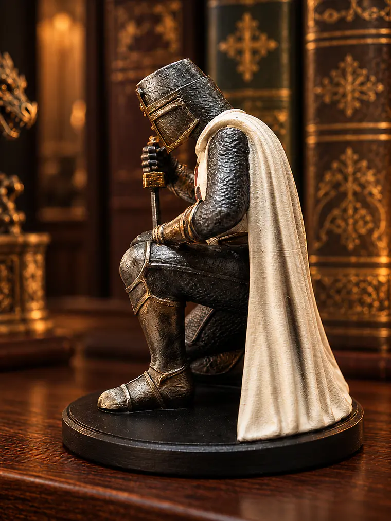 Figura Caballero Templario 10 cm – Guardián de la Cruz 4