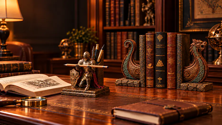 Escritorio y Biblioteca