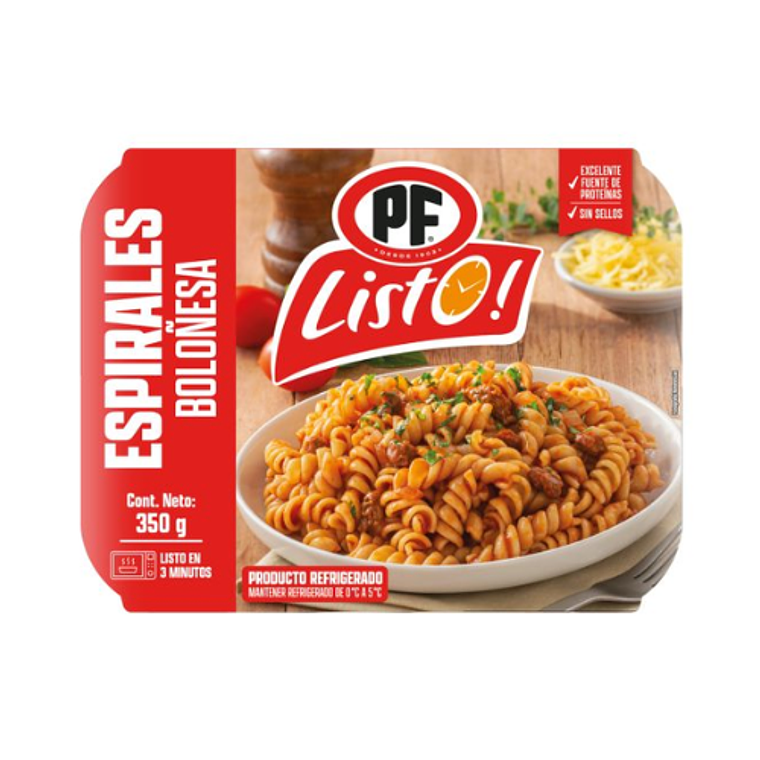 Espirales Boloñesa PF 1