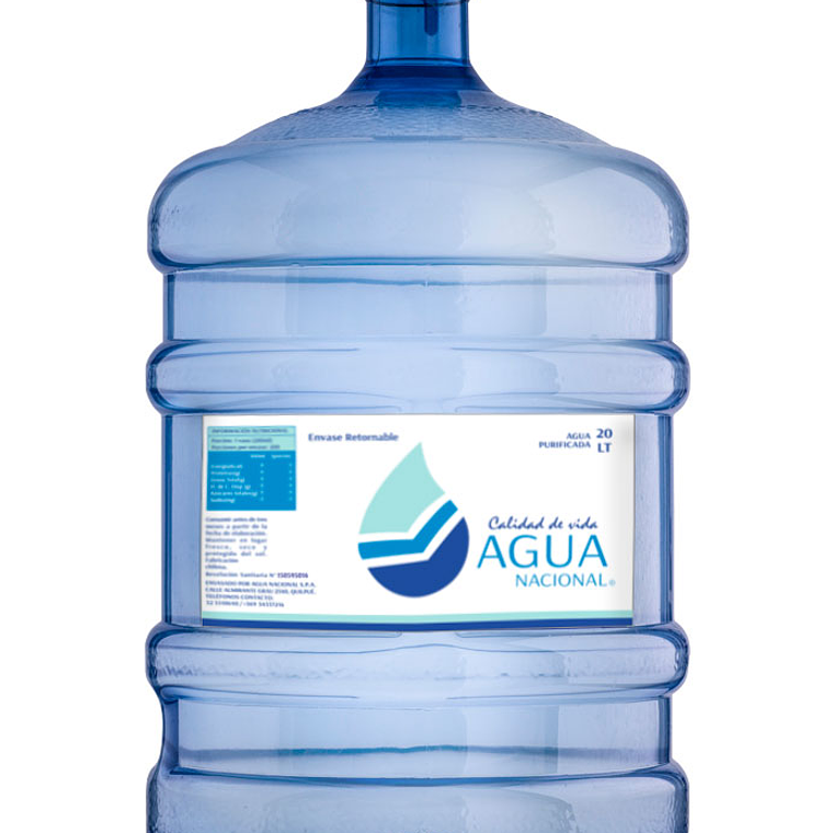 Bidón Agua Purificada 20 LT 1