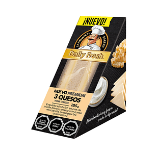 Sandwich Daily Fresh 3 Quesos