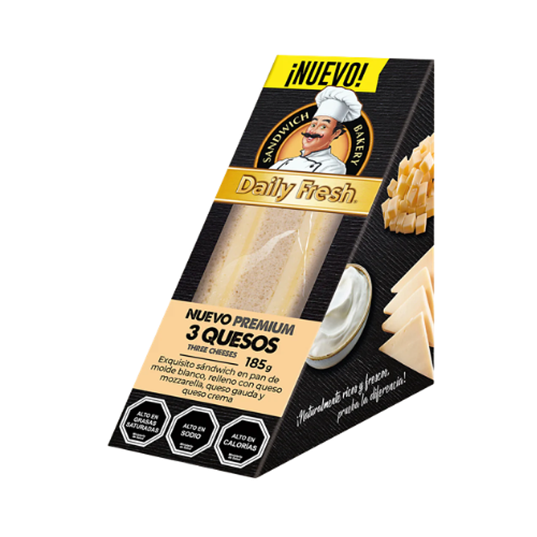 Sandwich Daily Fresh 3 Quesos 1