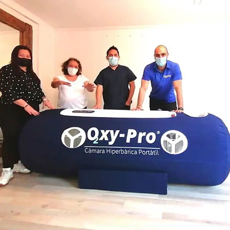 Cámara Hiperbarica Portátil 1.4 ATA Mod. OXY801 6