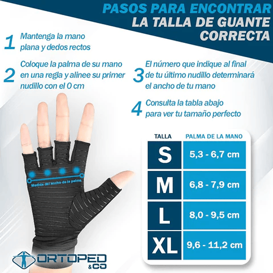 Guantes de Artritis c/antidelizante - Image 2