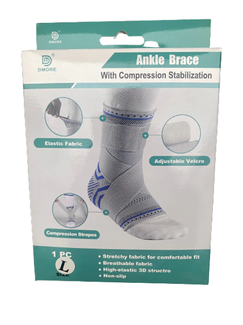 Tobillera de Compresión con Tiras