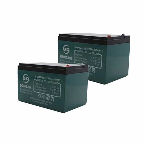 Set 2 Baterías Para Silla de Ruedas 24V-12A Instaladas