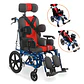 Silla de Ruedas Neurológica Infantil 9020L - Miniatura 3