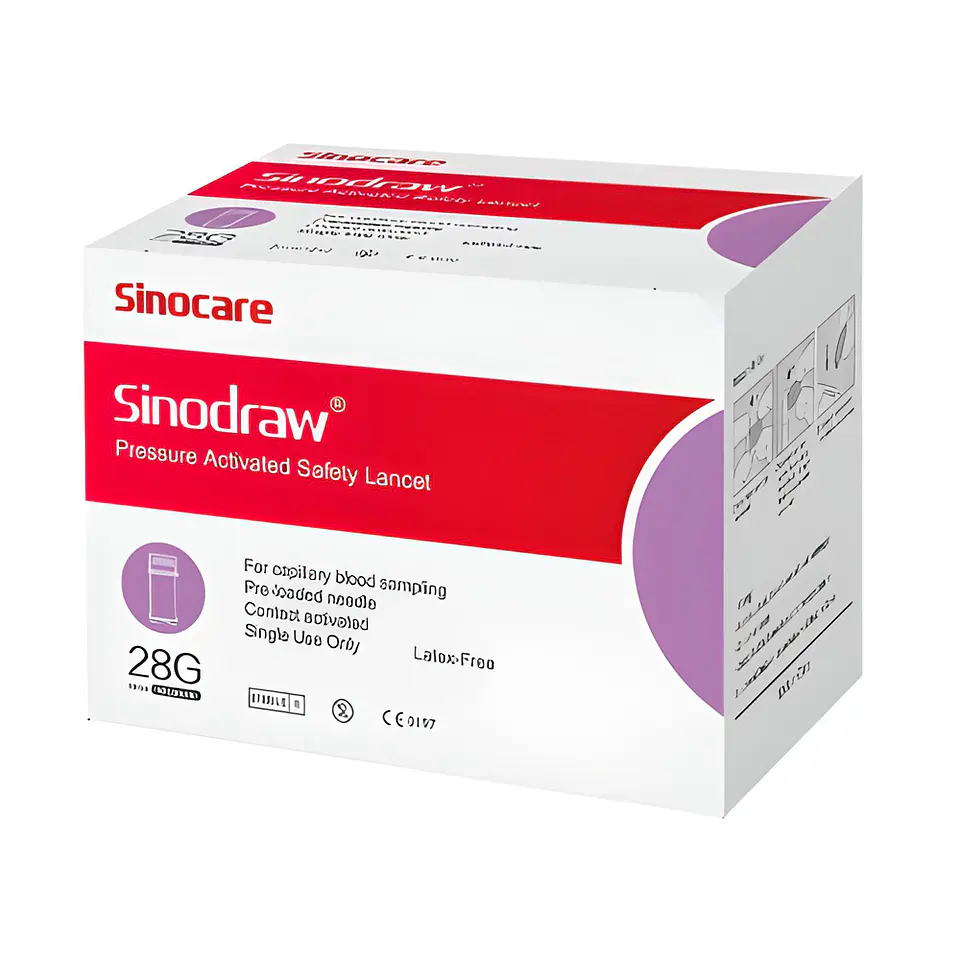Lancetas SINOCARE Smart 50 un. 1