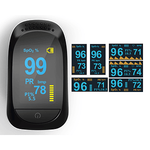 Oxímetro de Pulso Adulto IMDK C-101A2