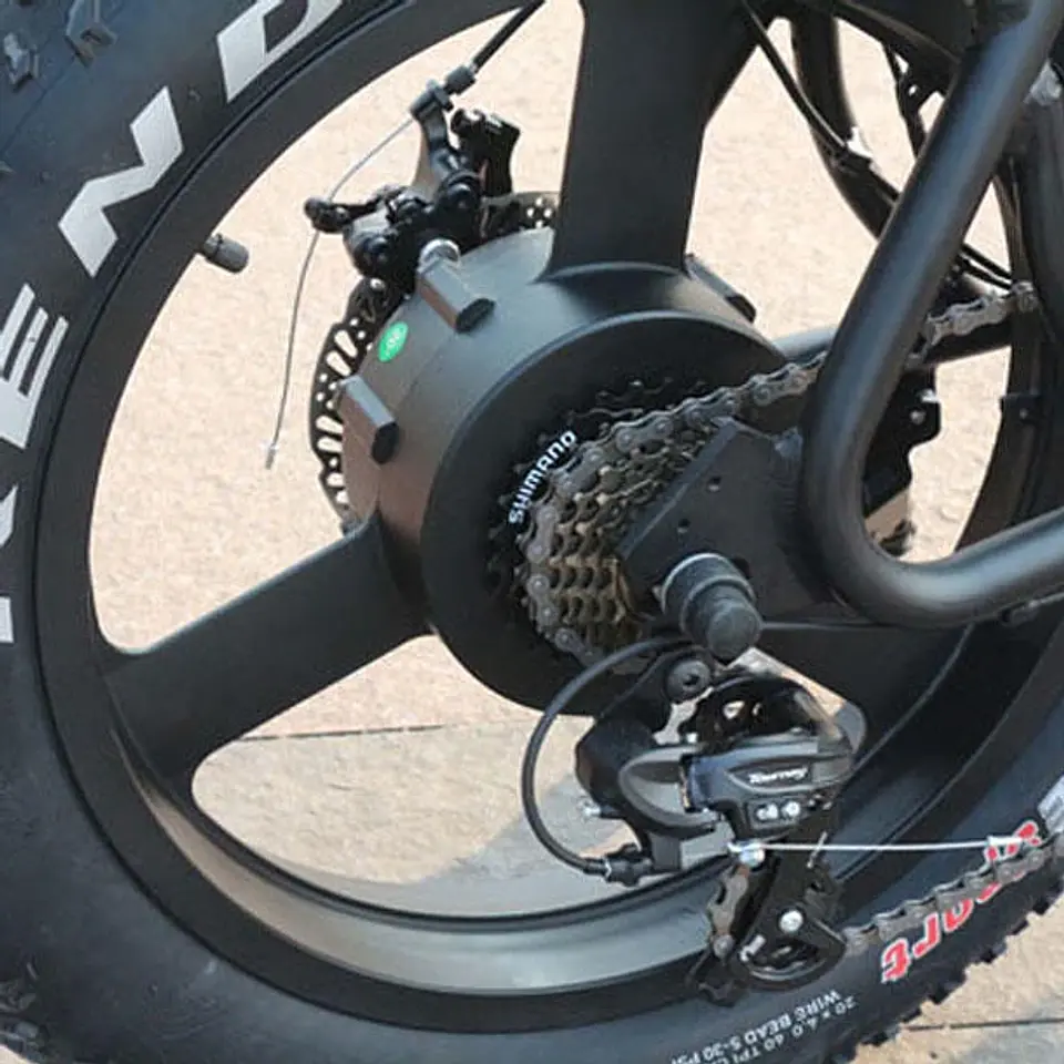 Fat Tire E-Bike 801 6