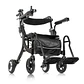 Andador Rollator y silla de ruedas eléctrica (2 en 1) - Miniatura 5