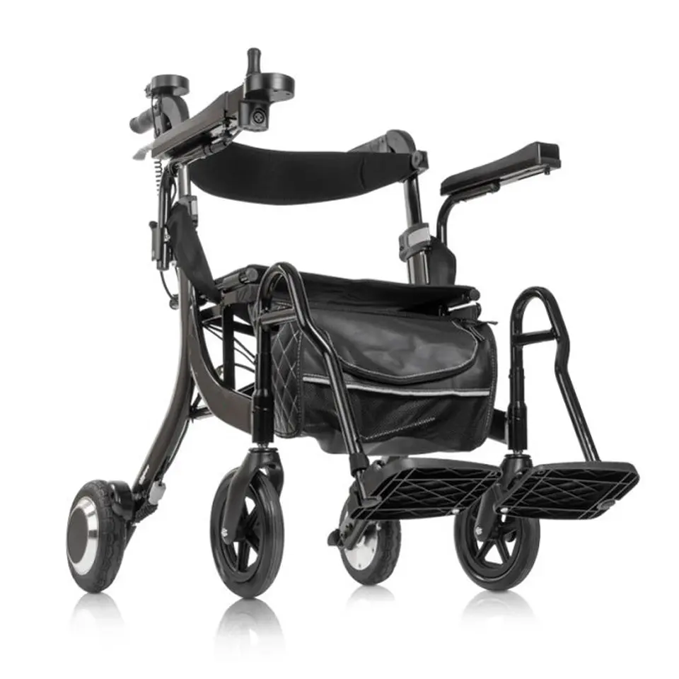 Andador Rollator y silla de ruedas eléctrica (2 en 1) 5