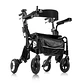 Andador Rollator y silla de ruedas eléctrica (2 en 1) - Miniatura 6