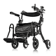 Andador Rollator y silla de ruedas eléctrica (2 en 1) - Image 1