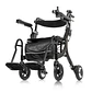 Andador Rollator y silla de ruedas eléctrica (2 en 1) - Miniatura 1