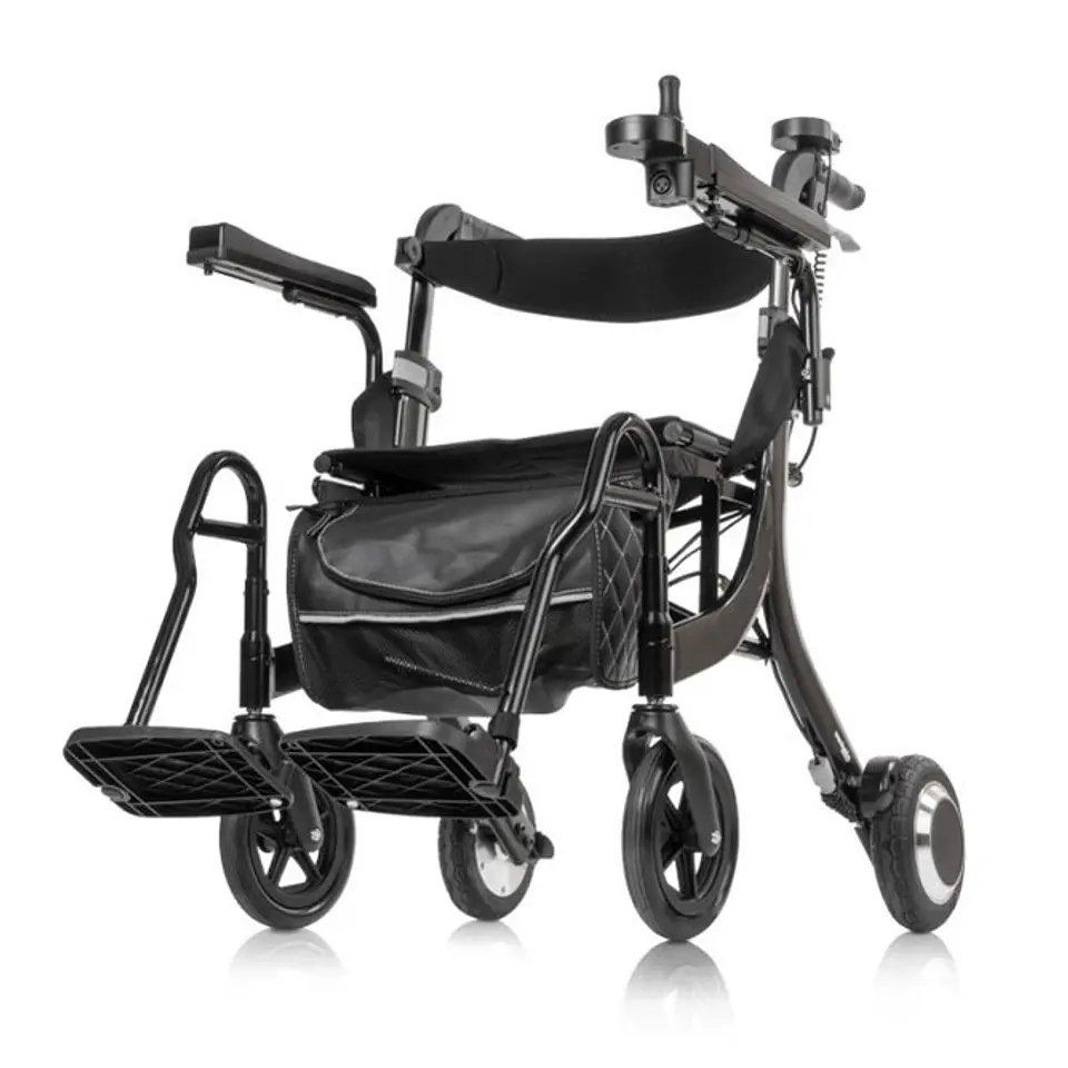 Andador Rollator y silla de ruedas eléctrica (2 en 1) 1