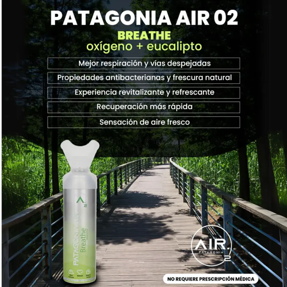 PATAGONIA AIR O2 - BREATHE (Eucalipto) 3