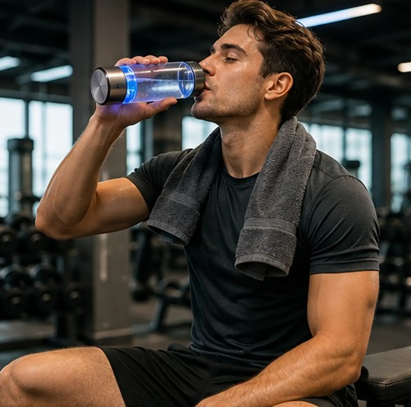 Botella purificadora de agua con hidrogeno 5