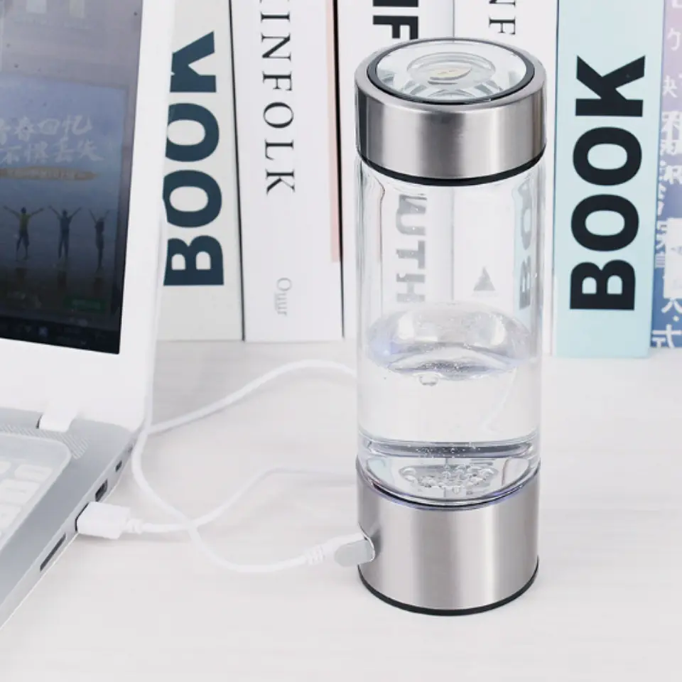 Botella purificadora de agua con hidrogeno 8