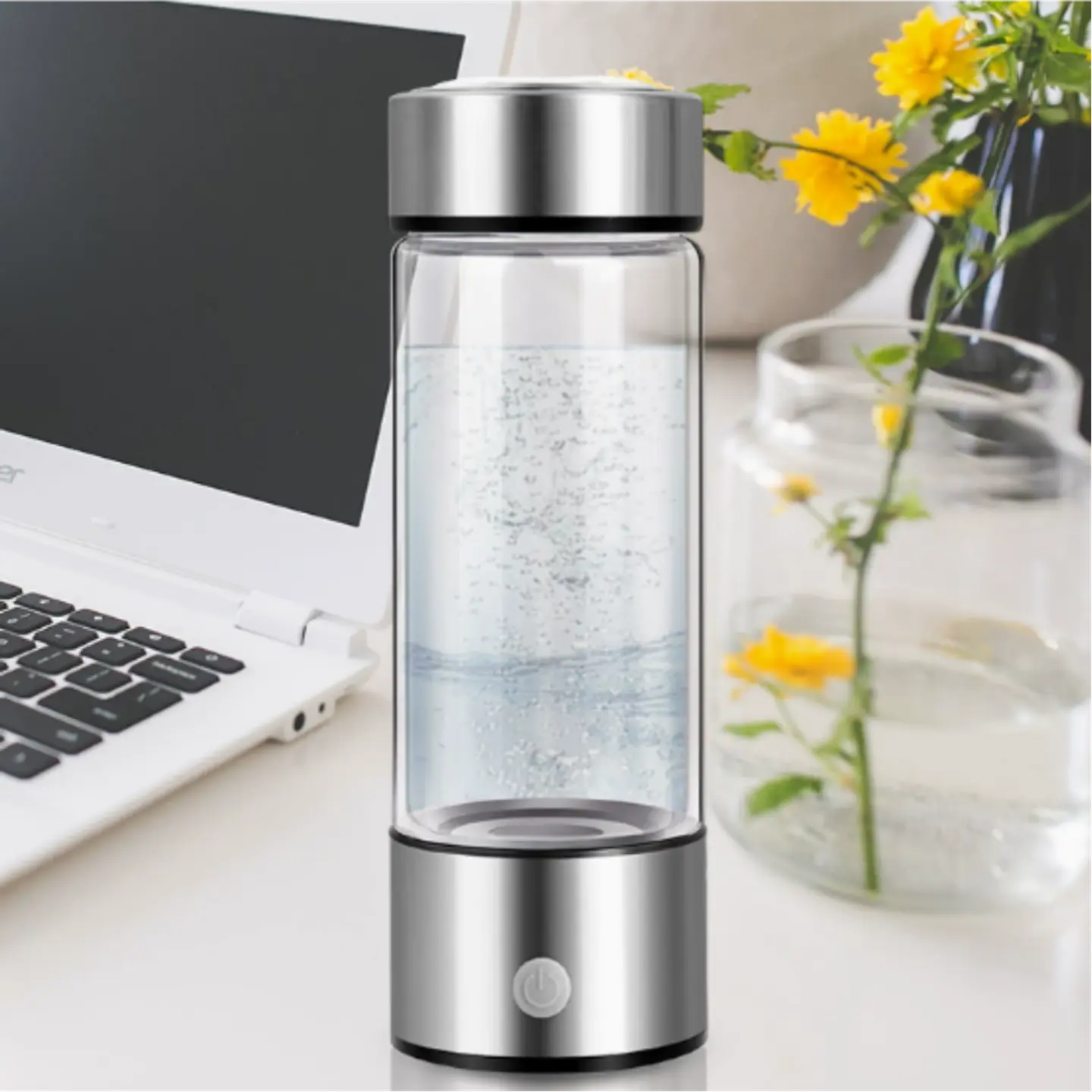 Botella purificadora de agua con hidrogeno 9