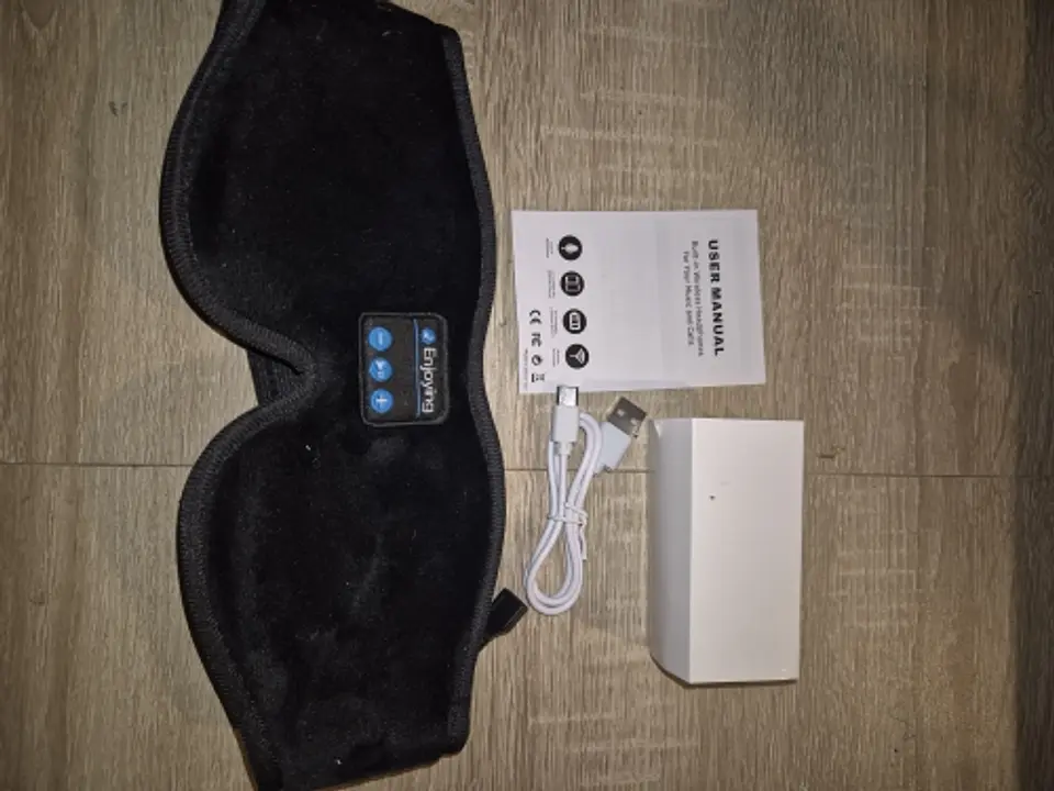 Antifaz con bluetooth para dormir 11